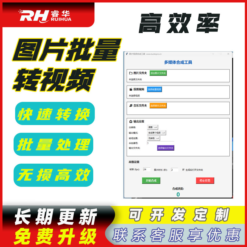 睿君图片批量转视频-2-电商款