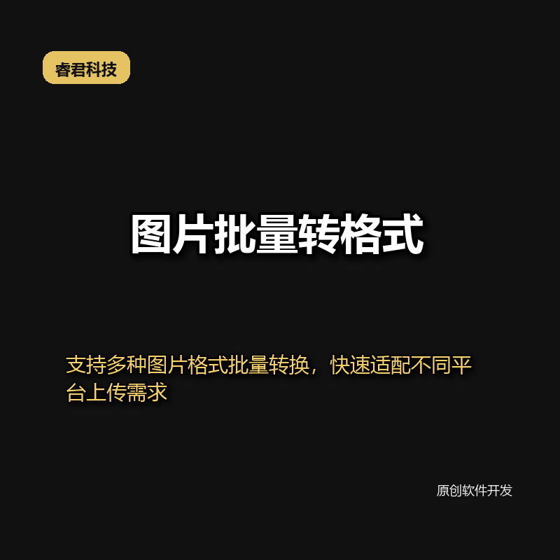 睿君图片批量转图片-格式转换